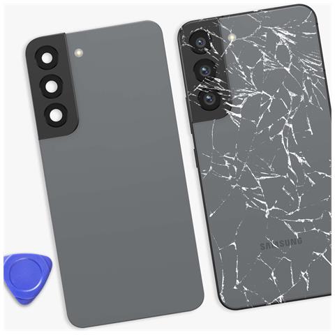 Coperchio Batteria Di Ricambio Per Galaxy S22 Con Adesivo Integrato - Foto 2