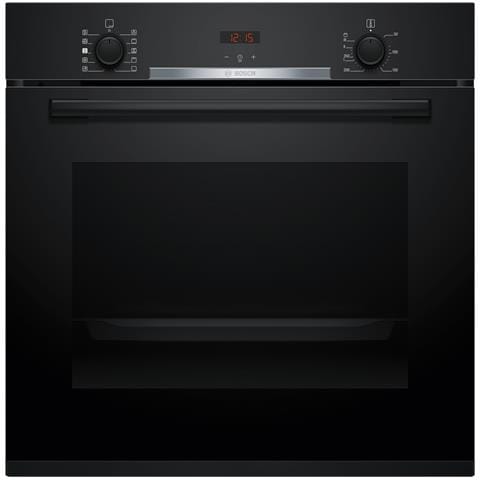 Serie 4, Forno con vapore da incasso, 60 x 60 cm, Nero HQA334EB4 - Foto 1