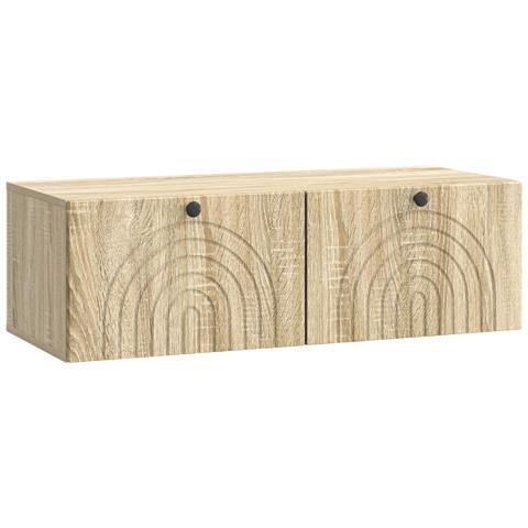 Mobile Porta TV da Muro Rovere Sonoma 98 x 41 x 30 cm - Foto 1