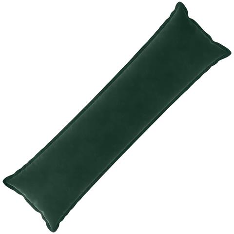 Cuscino con cuscino HOUTEN Verde Scuro 40 x 145 cm Velluto - Foto 1