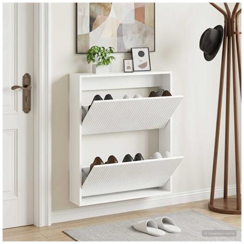 Mobiletto per Scarpe da Muro ARNHEM 71 x 17 x 86 cm - Foto 2