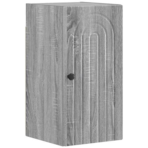 Set di armadietti da bagno in 3 pezzi ALKMAAR Sonoma grigio - Foto 10