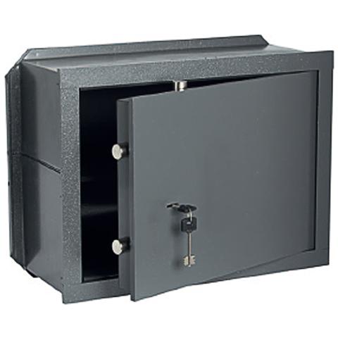 Cassaforte Cisa a chiave con 2 catenacci cm 49x36x25 - Foto 4