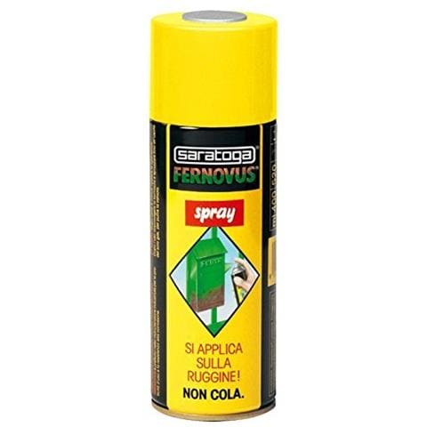 Vernice Antiruggine Spray Pronta All'Uso, Bomboletta Da 400 Ml Grigio Forgia - Foto 4
