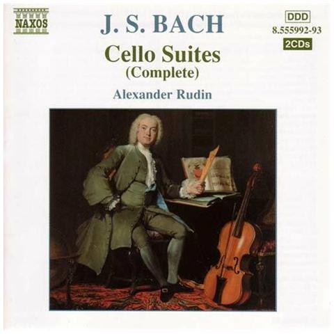 Bach J. S. - Suites Per Violoncello Solo (integrale) , Ciaccona Dalla Partita N. 2 Per Violino (2 Cd)  - Foto 1