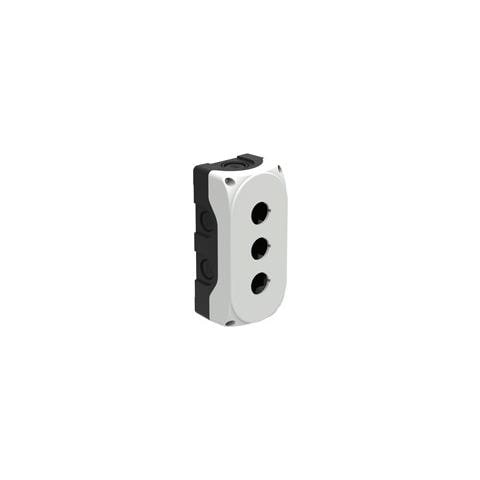 Custodia In Plastica Grigia Ip67 Per 3 Pulsanti Lpzp3a8 - Foto 1