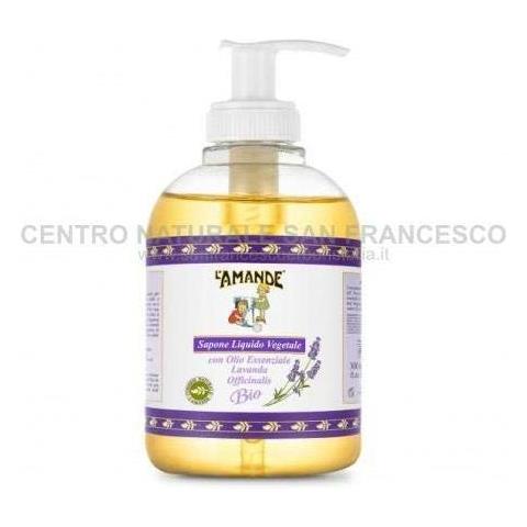 L'amande Sapone Liquido Profumato Lavanda Officinalis Bio - 300 Ml - Foto 1