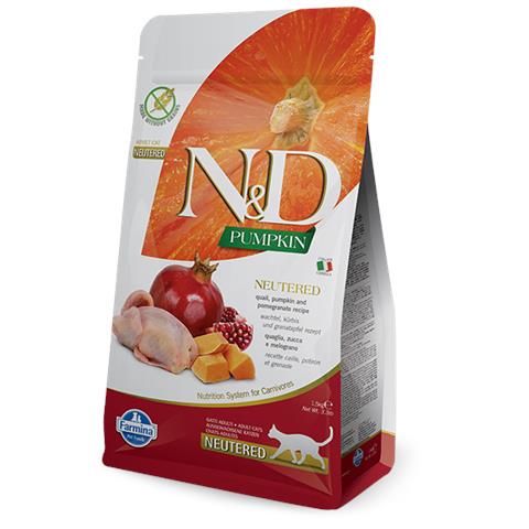 Neutered Feline Quaglia Zucca E Melograno 5 Kg - Foto 1