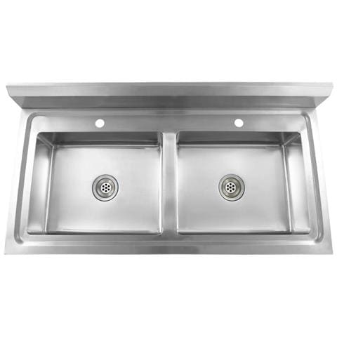 Lavello Da Cucina A Doppia Vasca In Acciaio Inox - Foto 2