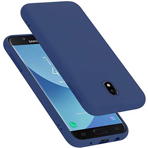 Custodia Compatibile Con Samsung Galaxy J7 2017 / J730 / J7 Pro In Liquid Blu - Coperchio Protettivo In Silicone Tpu Flessibile - Foto 1