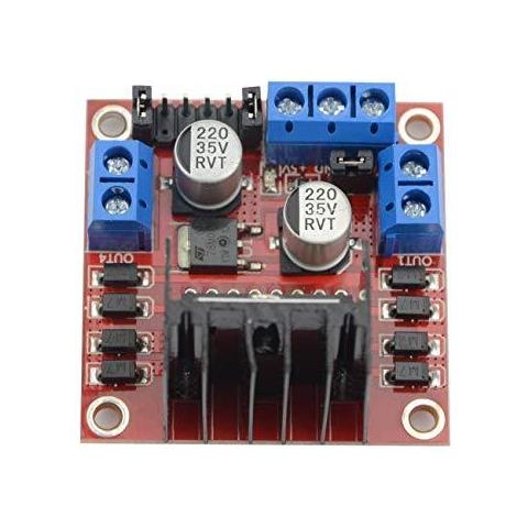 5 Pcs L298n Bordo Del Modulo Di Controllo Motor Drive A Doppia H Ponte Modulo Stepper Dc - Foto 4
