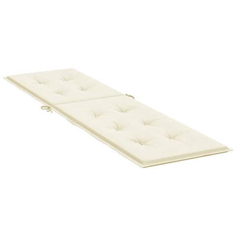 Cuscino Per Sdraio Crema (75+105) x50x4 Cm - Foto 2