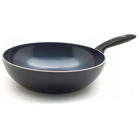 Wok In Alluminio 28cm Nero - Cc001695-001 - Foto 1