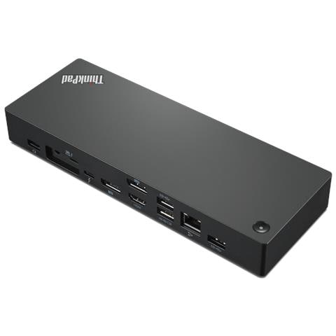 Replicatore di Porte e Docking Station per Notebook ThinkPad Thunderbolt 4 Cablato 5x USB 3.2 / Thunderbolt 4 - Nero / Rosso - Foto 2