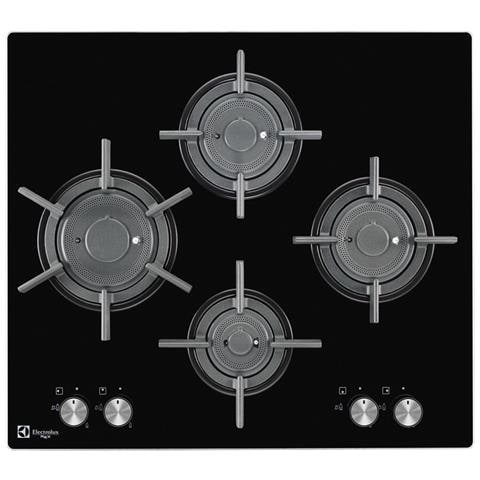 Piano Cottura PVF 645 UON a Gas 4 Fuochi Gas Colore Nero - Foto 1