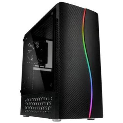 Case Inspire K5 ARGB Midi Tower ATX / Micro ATX / Mini-ITX 1 Porta USB 3.0 Colore Nero (Finestrato) - Foto 4