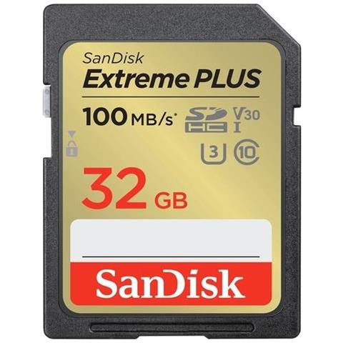 Extreme PLUS - 32 GB - Classe 10 di tipo UHS-I (U3) - V30 - 2 Confezione - 100 MB /s Lettura - 60 MB /s Scrittura - Foto 1