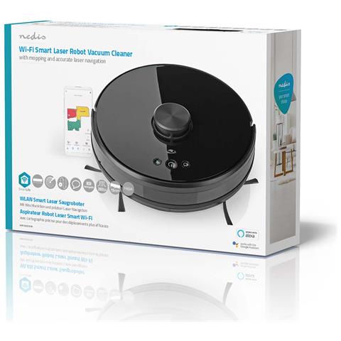WIFIVCL001CBK aspirapolvere robot 0,6 L Senza sacchetto Nero - Foto 10
