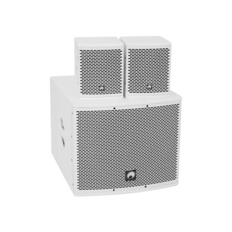 Set Molly-12a Subwoofer attivo + 2x Molly-6 Top 8 Ohm, bianco - Foto 2
