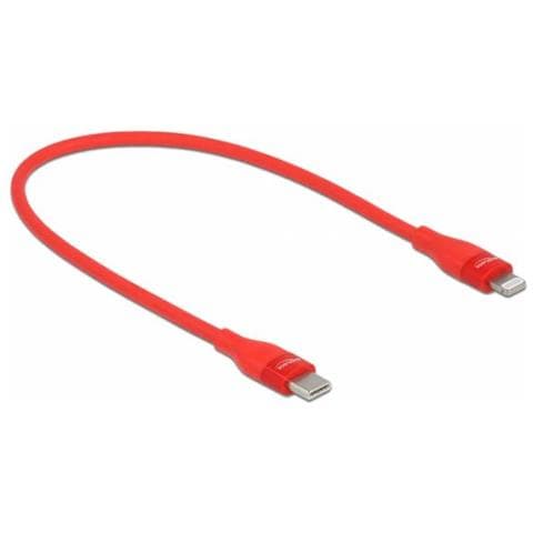 86633 Cavo Lightning 0,5 M Rosso - Foto 2