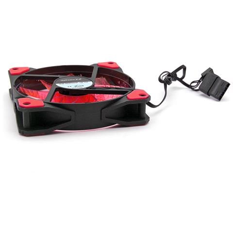 Ventola di Raffreddamento con 9 Pale per Case Assemblato PC Gaming con 15 Luci LED Colore Rosso - Foto 2