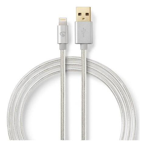 Cctb39300al30 Cavo Per Cellulare Alluminio Usb A Lightning 3 M - Foto 2