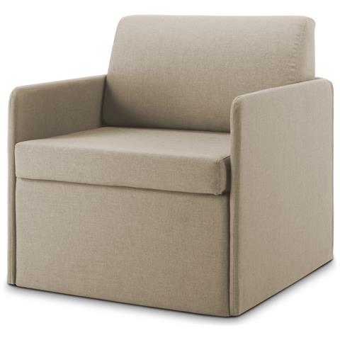 Dag Poltrona LETTO in TESSUTO impermeabile T13 78 cm antracite - Foto 1