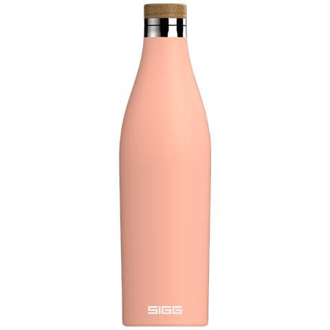 Meridian Shy Pink Uso quotidiano 700 ml Bamboo, Acciaio inossidabile Rosa - Foto 1