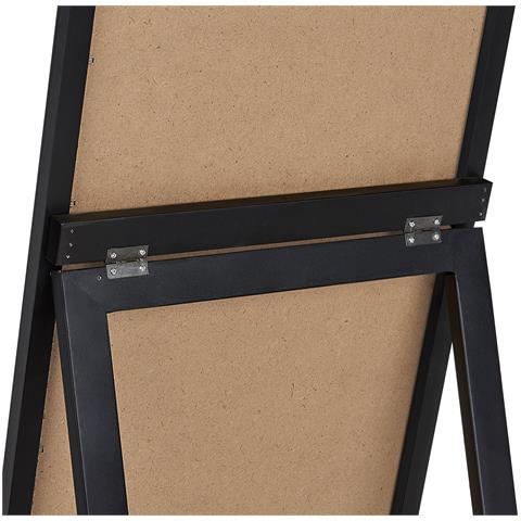 Specchio Da Terra Nero 40 X 150 Cm Chatillon - Foto 2