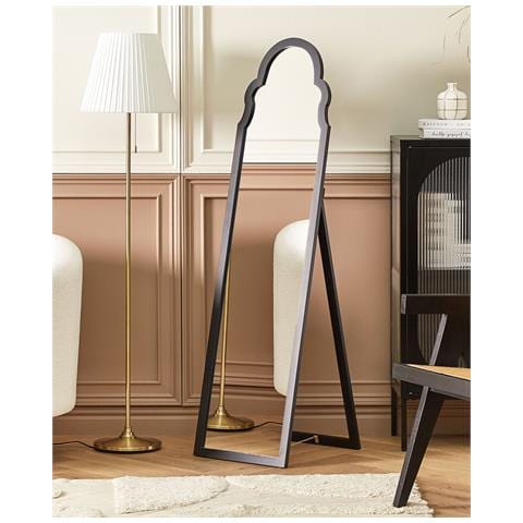 Specchio Da Terra Nero 40 X 150 Cm Chatillon - Foto 1