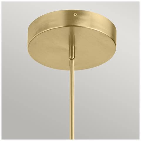 Lampadario Industrial Nordico Calters Alluminio Oro Champagne Led 72.3w 3000k - Foto 5
