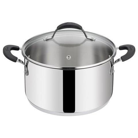 Casseruola Lagostina 012896031626 TEMPRA fonda con coperchio Acciaio l - Foto 1