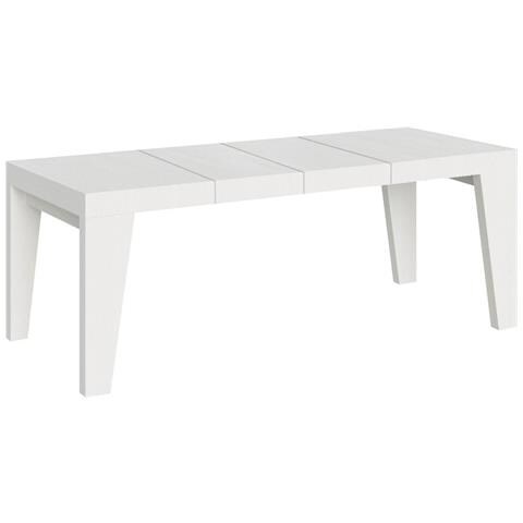 Tavolo Allungabile 90x180/284 Cm Naxy Premium Bianco Frassino - Foto 1