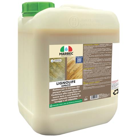 Lignolife Opaco 5lt - Prodotto Per Parquet Rovinato - Foto 1