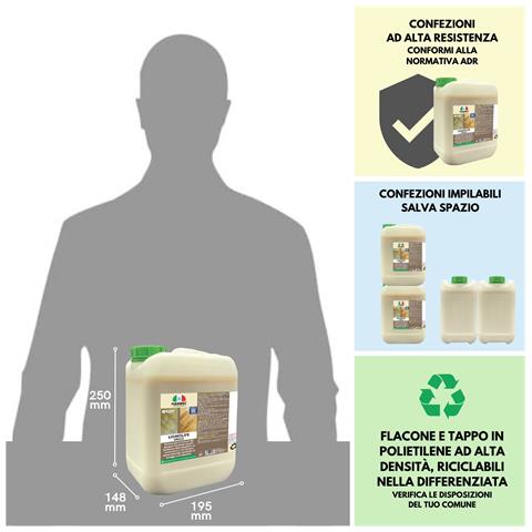 Lignolife Opaco 5lt - Prodotto Per Parquet Rovinato - Foto 2