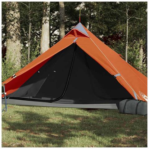 Tenda da Campeggio Tipi 1 Persona Arancione Impermeabile - Foto 1