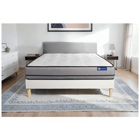 Kit Rete E Materasso Matrimoniale Actimemo Night 140x200cm - Spessore : 20cm- Memory Foam- Molto Rigido - Foto 1