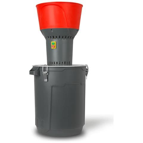 Macina Cereali Elettrica Con Secchio Da 50l, Motore Elettrico 1300 Watt, Imbuto Da 13l, Macina Con Lama In Acciaio Inox Robusta, Cinque Setacci Inclusi, Tritacereali Per Mangimi - Foto 1