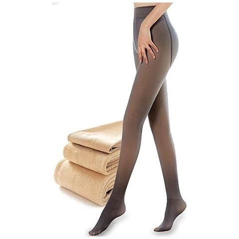 Collant Termici Caldi Leggings In Pile Elastici Da Donna 155-175 Cm - Foto 1