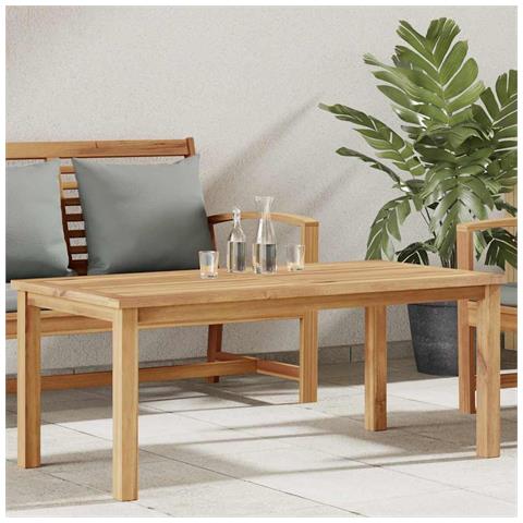 Tavolino da salotto Marrone 110 x 55 x 45 cm - Foto 2