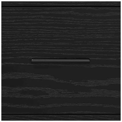 Mobile da Bagno con cassetto Rovere nero 35 x 37.5 x 166 cm - Foto 9