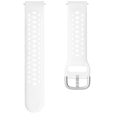Cinturino In Silicone Compatibile Con Amazfit Active 2, Cinturino Di Ricambio Da 20 Mm White - Foto 1