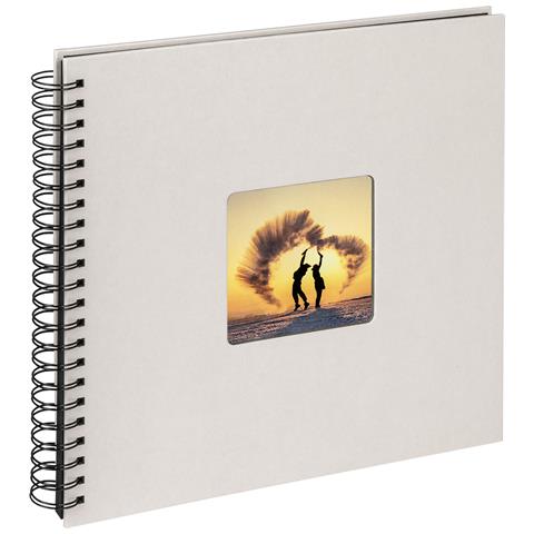 Album A Spirale Fun Wedding Selection, Camoscio Bianco, 30x30 Cm - Foto 1