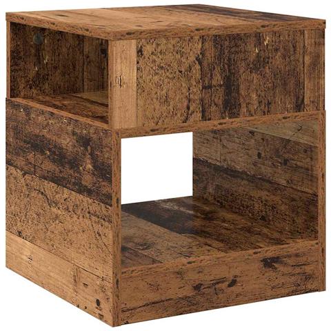 Tavolino Legno vecchio 40,5 x 40 x 45 cm Legno multistrato - Foto 1