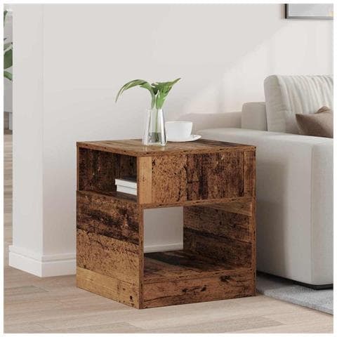Tavolino Legno vecchio 40,5 x 40 x 45 cm Legno multistrato - Foto 2