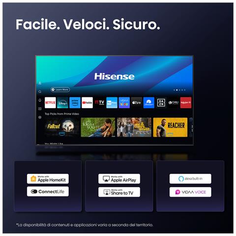 E7Q PRO 43E7Q PRO 109,2 cm (43") 4K Ultra HD Smart TV Wi-Fi Nero - Foto 25