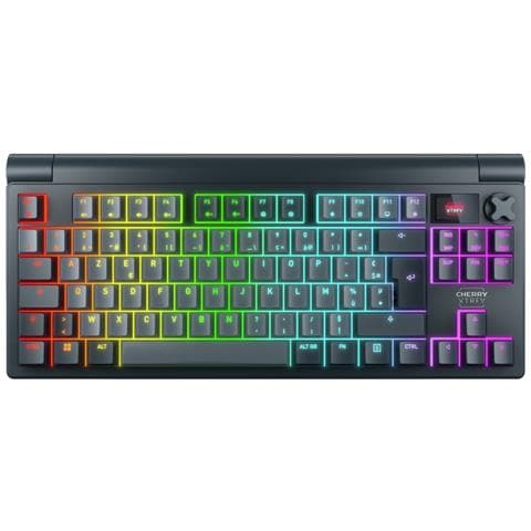MX 8.3 TKL Wireless tastiera Gaming USB + RF Wireless + Bluetooth AZERTY Francese Grigio - Foto 1