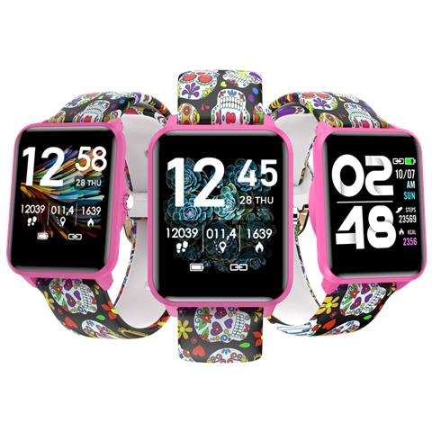 Smartwatch Kix-m / 512mb / Lettore Audio /bt Per Cuffie Rosa - Foto 1