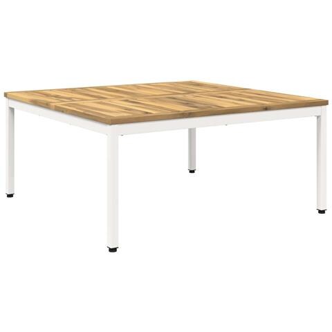 Tavolino da salotto Bianco 100 x 100,5 x 45 cm - Foto 1