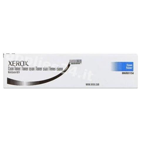 006R01154 Toner Originale Ciano per Xerox WorkCentre M24 Capacità 15000 Pagine - Foto 3